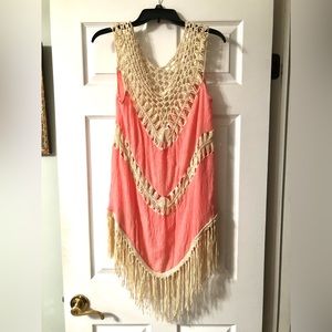 Coverup, crocheted